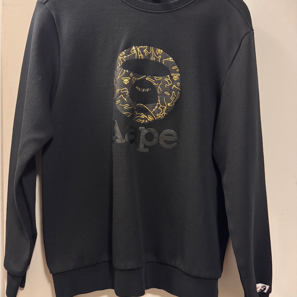 Bape black sweater
